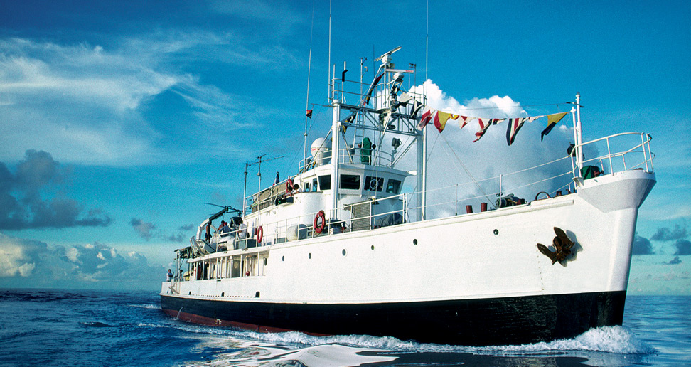 Исследовательское судно Кусто «Калипсо» 