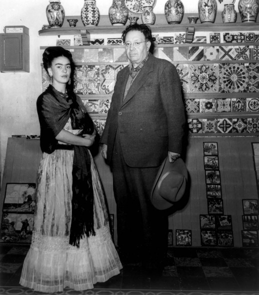 Фрида Кало с мужем