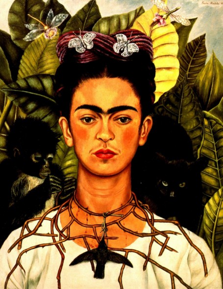 Картина автопортет Фриды Кало