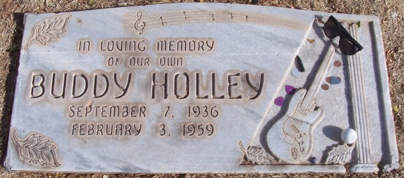 Надгробная плита Бадди Холли — американского певца