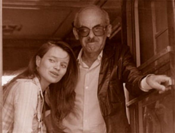 Булат Окуджава и Наталья Горленко