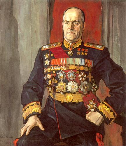 Портрет Георгия Жукова