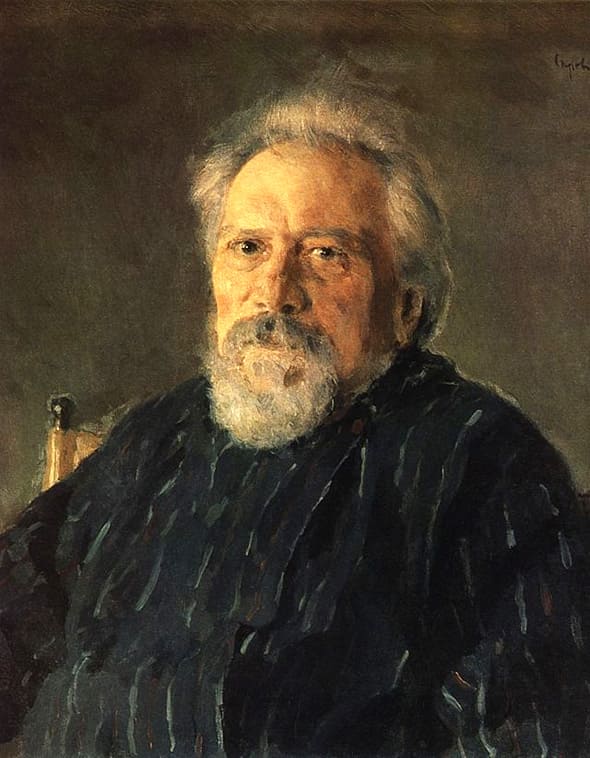 Портрет Н. Лескова 