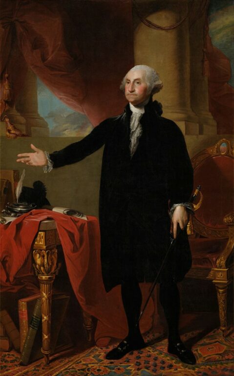 портрет Джорджа Вашингтона