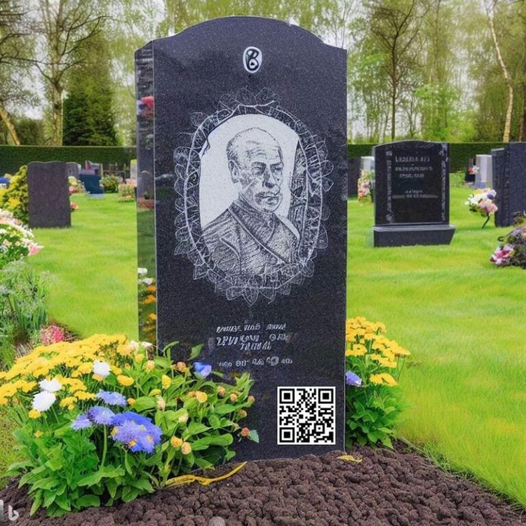 QR-код на надгробии
